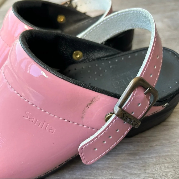 Sanita Freya  Open Patent Leather Clog - Picture 13 of 15